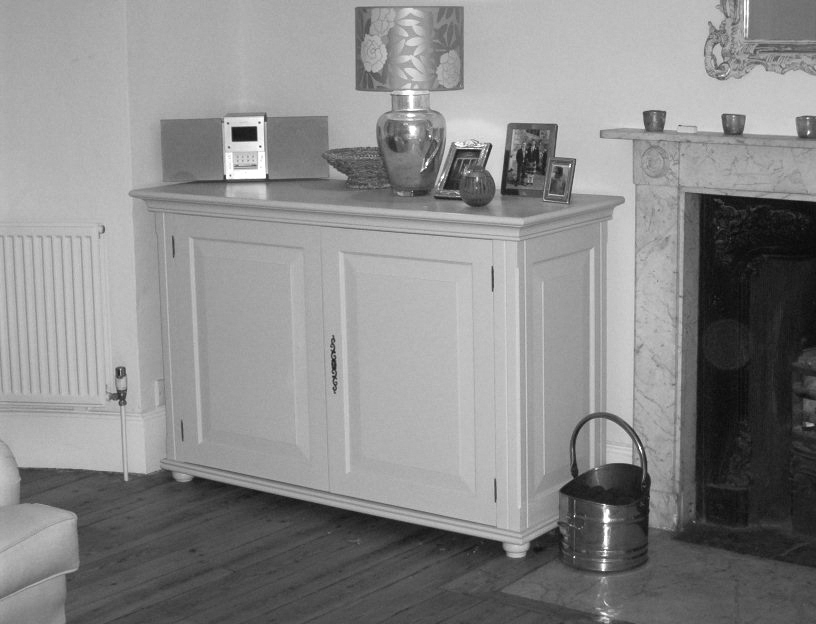 Back to Twin French-Style Cabinets